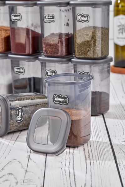 Okyanus Home 12 Adet Etiketli Baharatlık Seti 450 ml