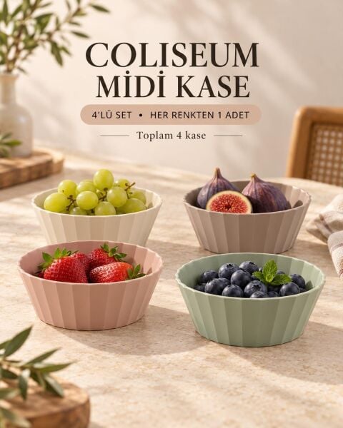 Okyanus Home Coliseum 4'lü Midi Kase