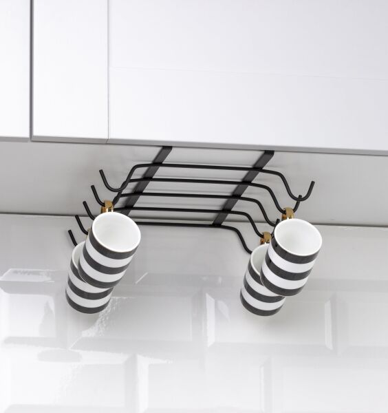 Okyanus Home Siyah Askılı Fincanlık
