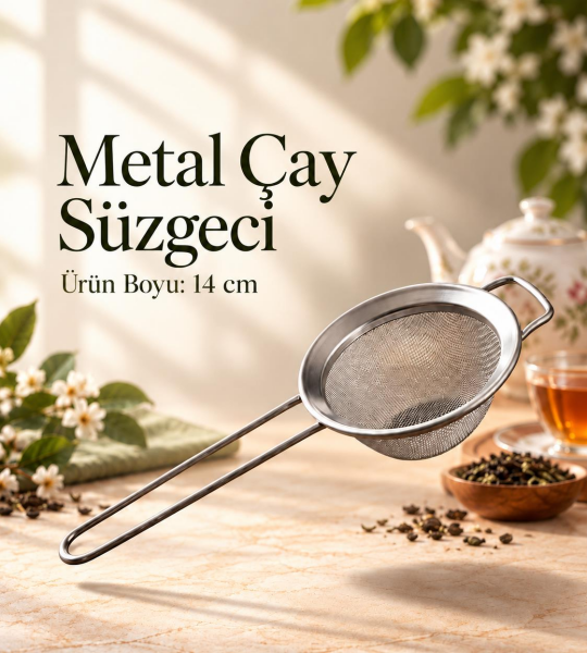 Okyanus Home Metal Çay Süzgeci