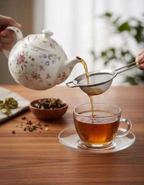 Okyanus Home Metal Çay Süzgeci