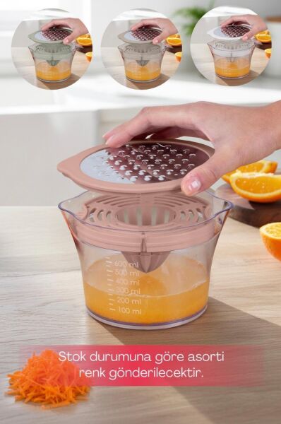 Okyanus Home Rendeli Narenciye Sıkacağı 600Ml