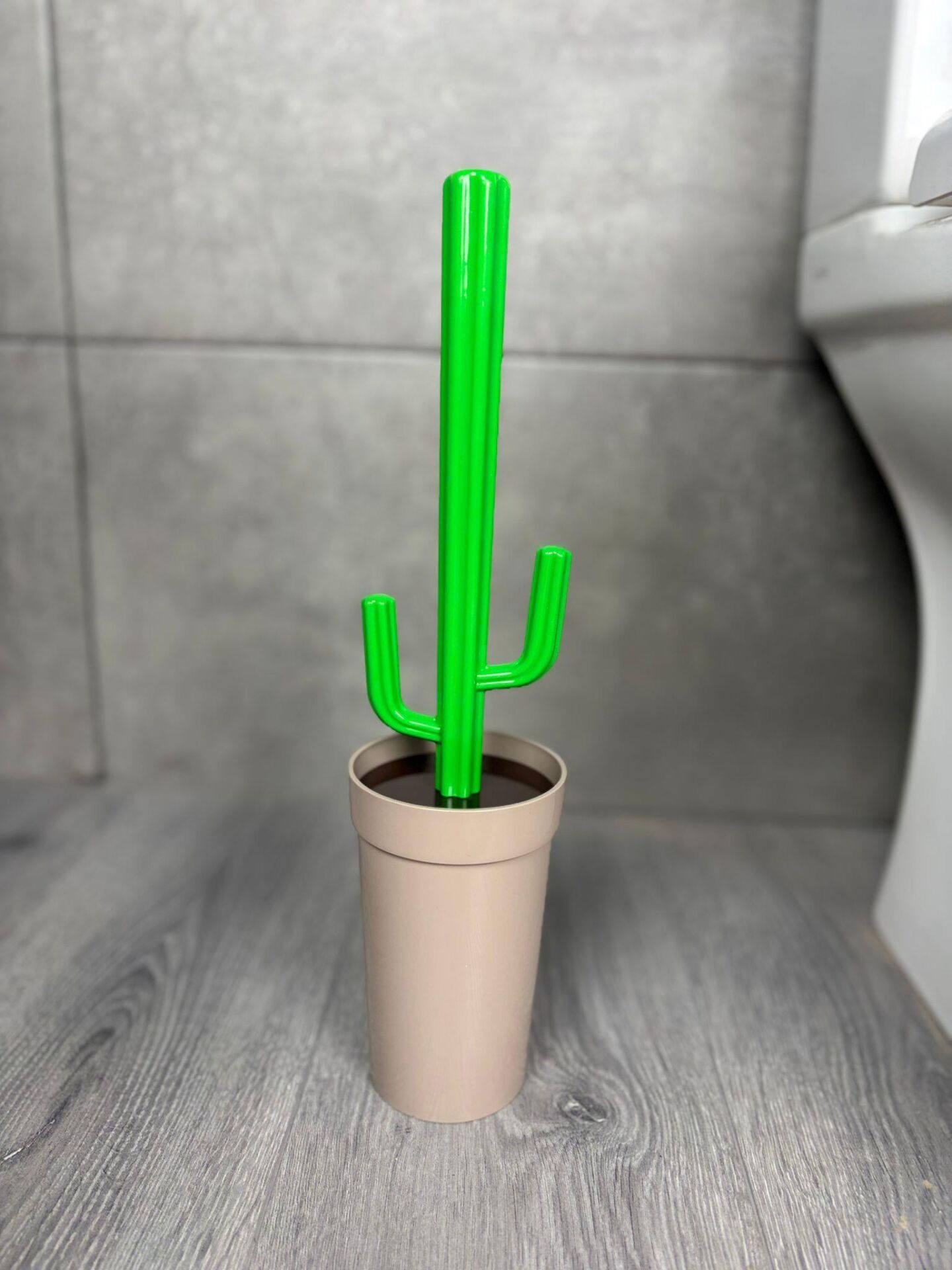 Okyanus Home Kaktüs WC Fırça Seti - Vizon