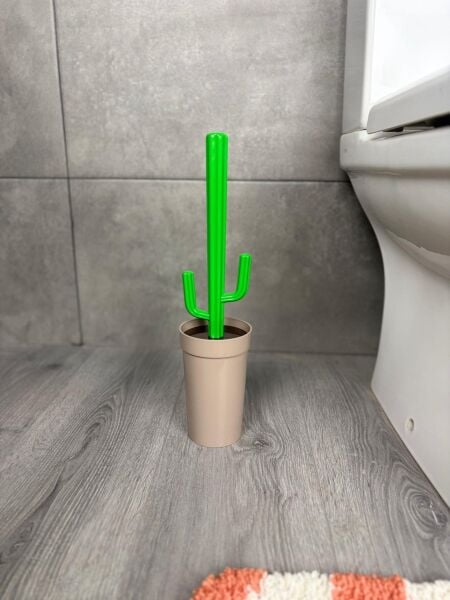 Okyanus Home Kaktüs WC Fırça Seti - Vizon