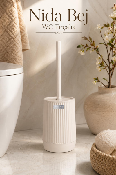 Okyanus Home Nida Bej Eko Wc Fırçalık