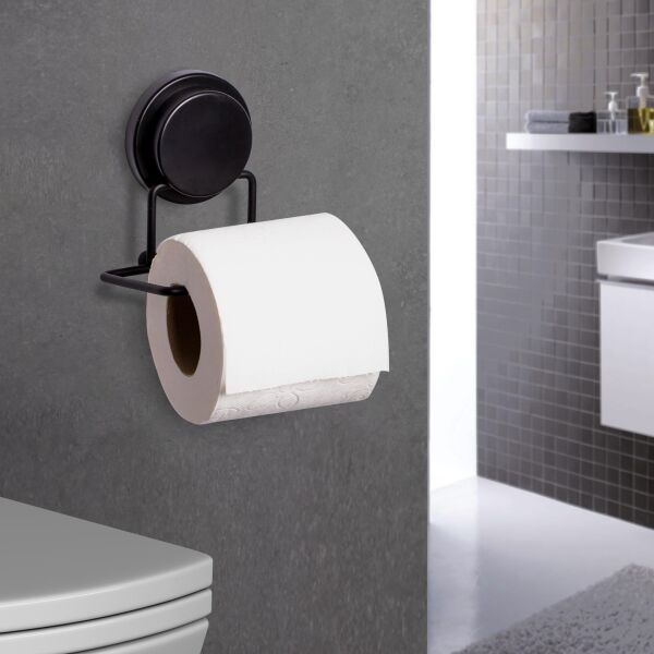 Okyanus Home Magic Fix Sihirli Yapışkan Siyah WC Kağıtlık