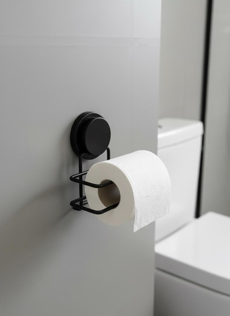 Okyanus Home Magic Fix Sihirli Yapışkan Siyah Lux WC Kağıtlık