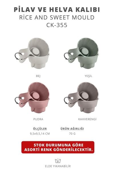 Okyanus Home Pilav ve Helva Kalıbı