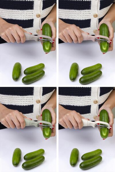 Okyanus Home Jumbo Yan ve Sapan Soyacak İkili Set